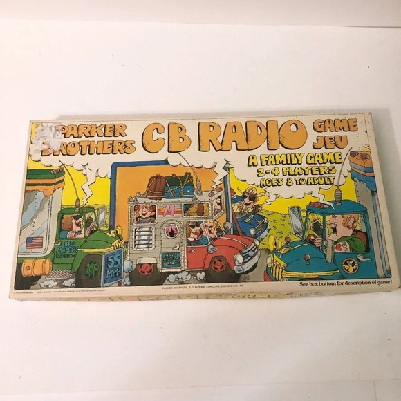 Vintage 1976 CB  Radio Family Board Game Complete - Picture 1 of 16